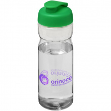 H2O Base 650 ml Sportflasche mit Klappdeckel - Topgiving