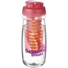 H2O Pulse 600 ml Sportflasche mit Klappdeckel und Infusor - Topgiving