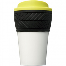 Brite-Americano 350 ml Isolierbecher mit Schutzring Reifen-Design - Topgiving