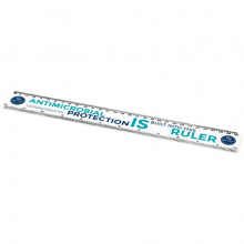 Renzo Pure 30 cm plastic ruler - Topgiving