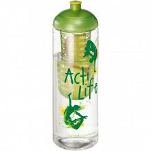 H2O Vibe 850 ml Flasche mit Kuppeldeckel und Infusor - Topgiving