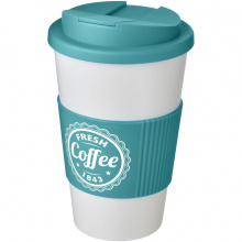 Americano 350 ml Isolierbecher mit Schutzring & auslaufsicherem Schraubverschluss - Topgiving