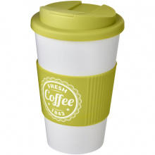 Americano 350 ml Isolierbecher mit Schutzring & auslaufsicherem Schraubverschluss - Topgiving