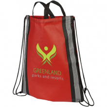 Pinn Reflektierender NonWoven Sportbeutel - Topgiving