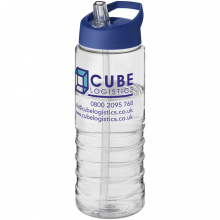 H2O Treble 750 ml Sportflasche mit Ausgussdeckel - Topgiving
