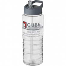 H2O Treble 750 ml Sportflasche mit Ausgussdeckel - Topgiving