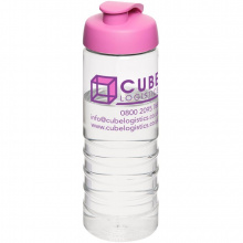 H2O Treble 750 ml Sportflasche mit Klappdeckel - Topgiving