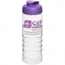 H2O Treble 750 ml Sportflasche mit Klappdeckel - Topgiving