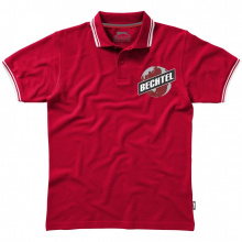 Deuce Poloshirt mit weißem Rand für Herren - Topgiving