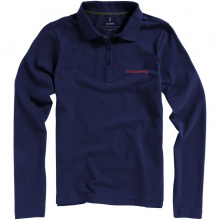 Oakville langärmliges Poloshirt für Damen - Topgiving