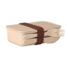 PP Lunch-Box mit Bambus-Fasern - Topgiving