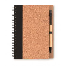 Notizbuch mit Kork-Cover - Topgiving