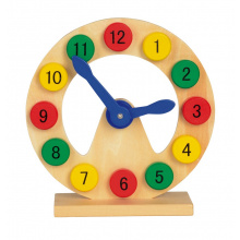 Lern- und spieluhr coloured time - Topgiving