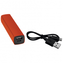 Powerbank 2.200 mah mit usb anschluss, inkl. ladekabel - Topgiving