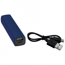 Powerbank 2.200 mah mit usb anschluss, inkl. ladekabel - Topgiving