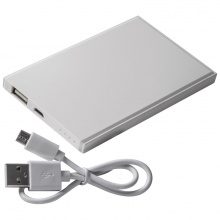 Powerbank 2.200 mah mit usb anschluss, inkl. ladekabel - Topgiving