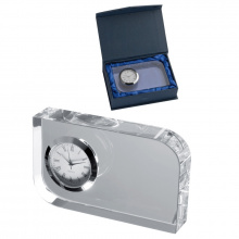 Glasblock mit uhr - Topgiving