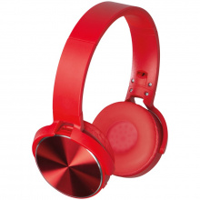 Bluetooth kopfhörer mit metallplatten auf den ohrmuscheln - Topgiving
