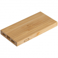 Powerbank aus bambus - Topgiving