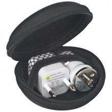 Travel set mit eu stecker und usb-ladegerät - Topgiving