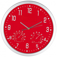 Wanduhr mit hygro - und thermometer - Topgiving
