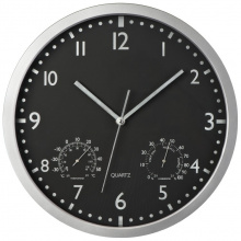 Wanduhr mit hygro - und thermometer - Topgiving