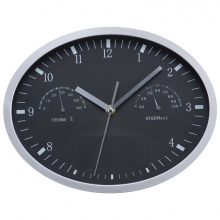 Wanduhr mit hygro- und thermometer - Topgiving