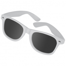 Sonnenbrille aus kunststoff im nerdlook, uv 400 schutz - Topgiving