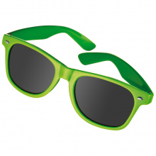 Sonnenbrille aus kunststoff im nerdlook, uv 400 schutz - Topgiving