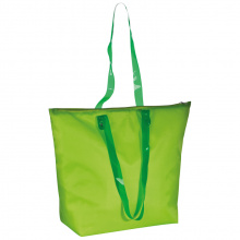 Strandtasche aus polyester mit transparenten henkeln - Topgiving