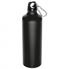 Trinkflasche aus aluminium mit karabinerhaken, 800 ml - Topgiving