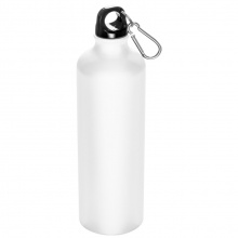 Trinkflasche aus aluminium mit karabinerhaken, 800 ml - Topgiving