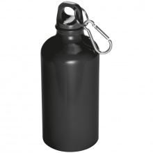 Trinkflasche aus aluminium mit karabinerhaken, 500 ml - Topgiving