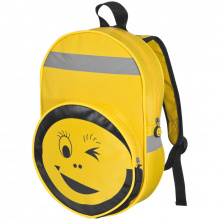 Rucksack aus polyester mit zwinkerndem gesicht - Topgiving