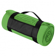 Fleecedecke mit tragebanderole - Topgiving