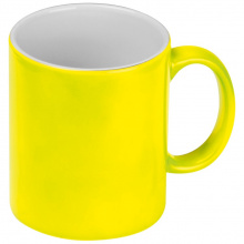 Kaffeetasse in neonfarben, 300 ml - Topgiving