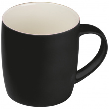 Tasse außen gummiert, 300 ml - Topgiving