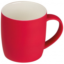 Tasse außen gummiert, 300 ml - Topgiving