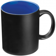 Tasse aussen schwarz, innen farbig - Topgiving