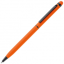 Kugelschreiber stylus metall gummiert - Topgiving