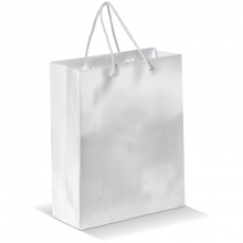 Laminierte papiertasche, mittel - Topgiving