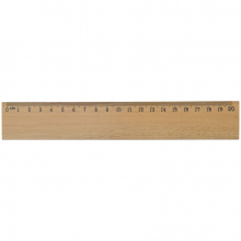 Holzlineal 20cm - Topgiving