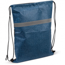Kordelzugtasche mit reflexstreifen 80g/m² - Topgiving
