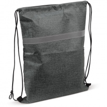 Kordelzugtasche mit reflexstreifen 80g/m² - Topgiving