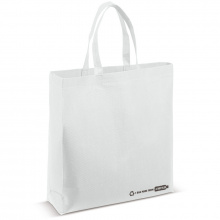 Tasche r-pet weiß 100g/m² - Topgiving
