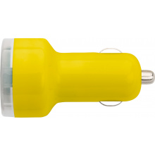 Usb-kfz ladestecker 'duo' aus kunststoff - Topgiving
