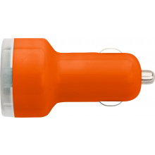 Usb-kfz ladestecker 'duo' aus kunststoff - Topgiving