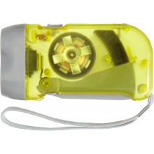 Dynamo-taschenlampe \'mission\' aus kunststoff - Topgiving