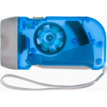 Dynamo-taschenlampe \'mission\' aus kunststoff - Topgiving