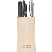 Messerblock 'deluxe' aus holz - Topgiving